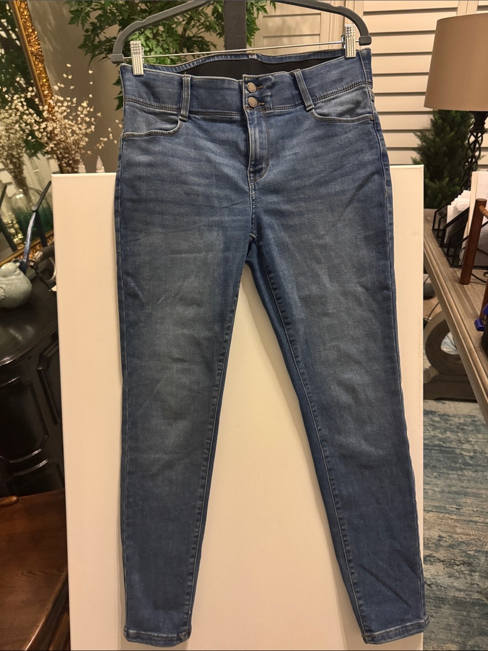 Nine West Women's Skinny Jeans - Medium Blue Wash